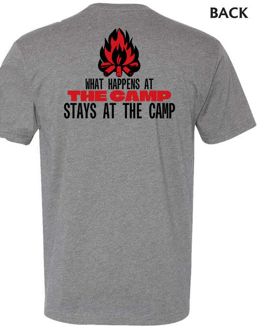 B4C Unisex Stays at the Camp Tshirt